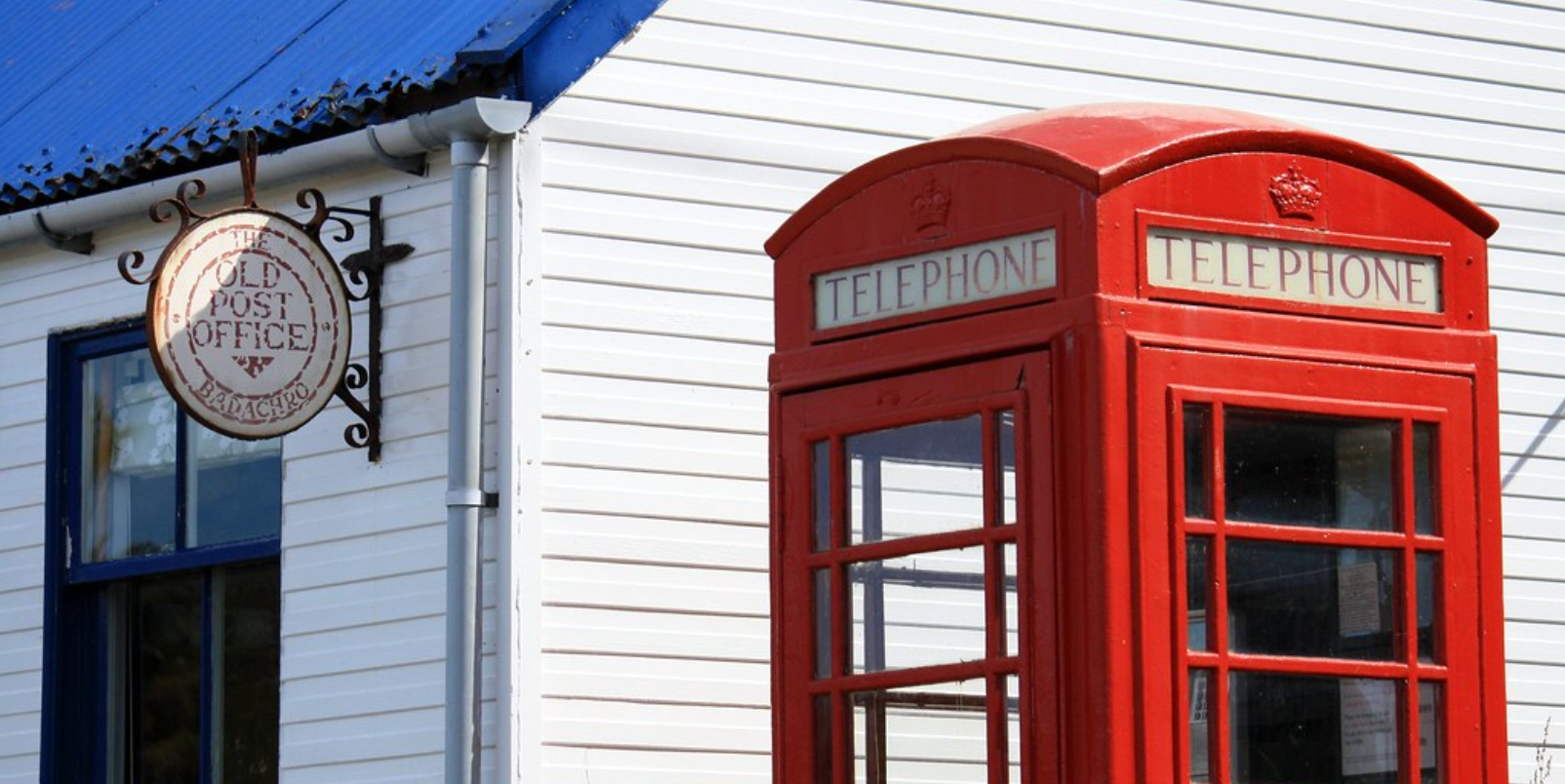Red Telephone Box, Badachro