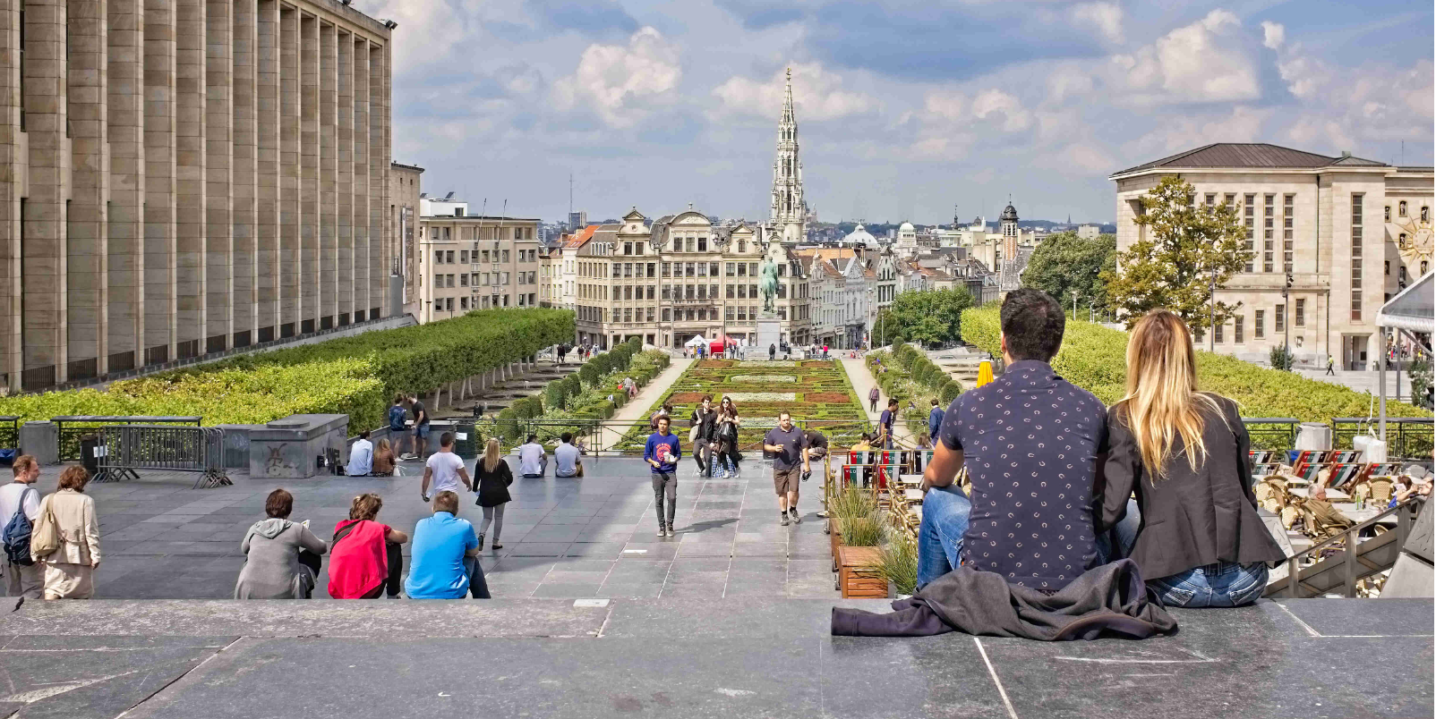 Mont des Arts à Bruxelles