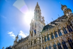 The town Hall of Brussels