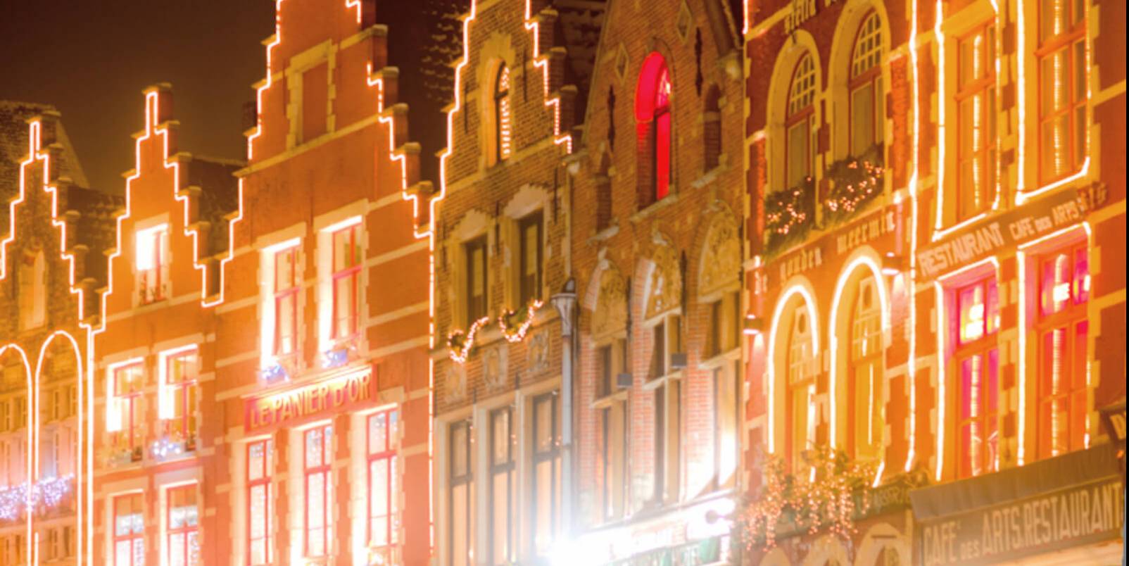 Marché de Noël à Bruges, Belgique voyage scolaire Benelux