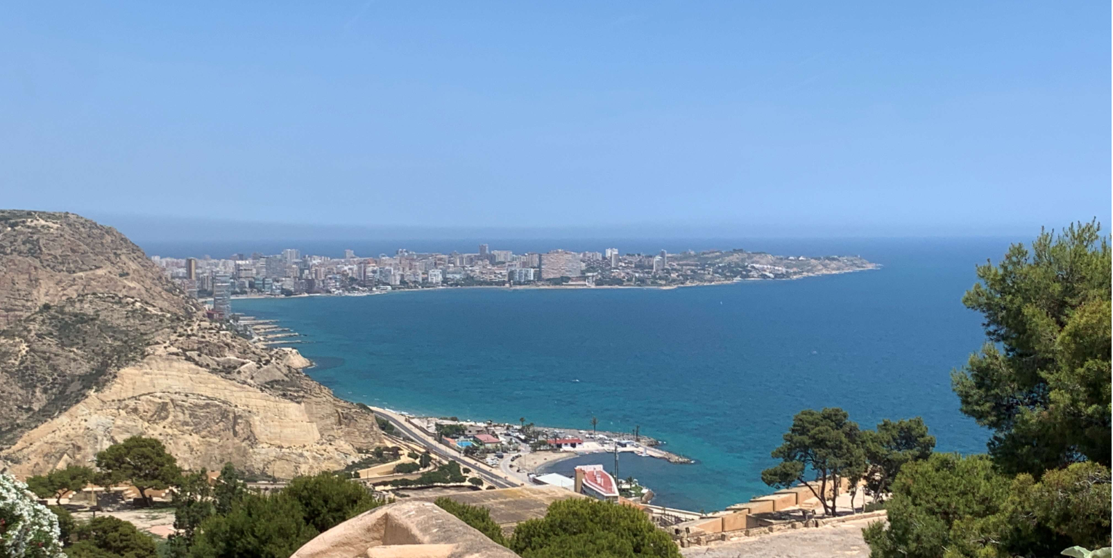 Alicante depuis le château