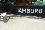 Bateau d'Hambourg à quai