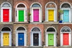 Les Portes colorées de Dublin