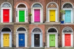 Les Portes colorées de Dublin