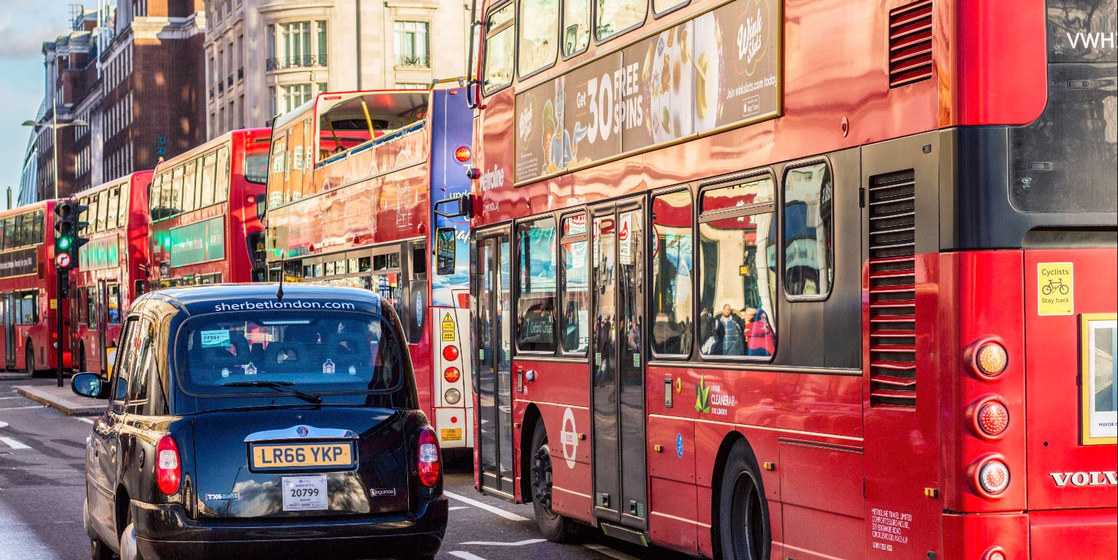 Double Decker sur Oxford Street