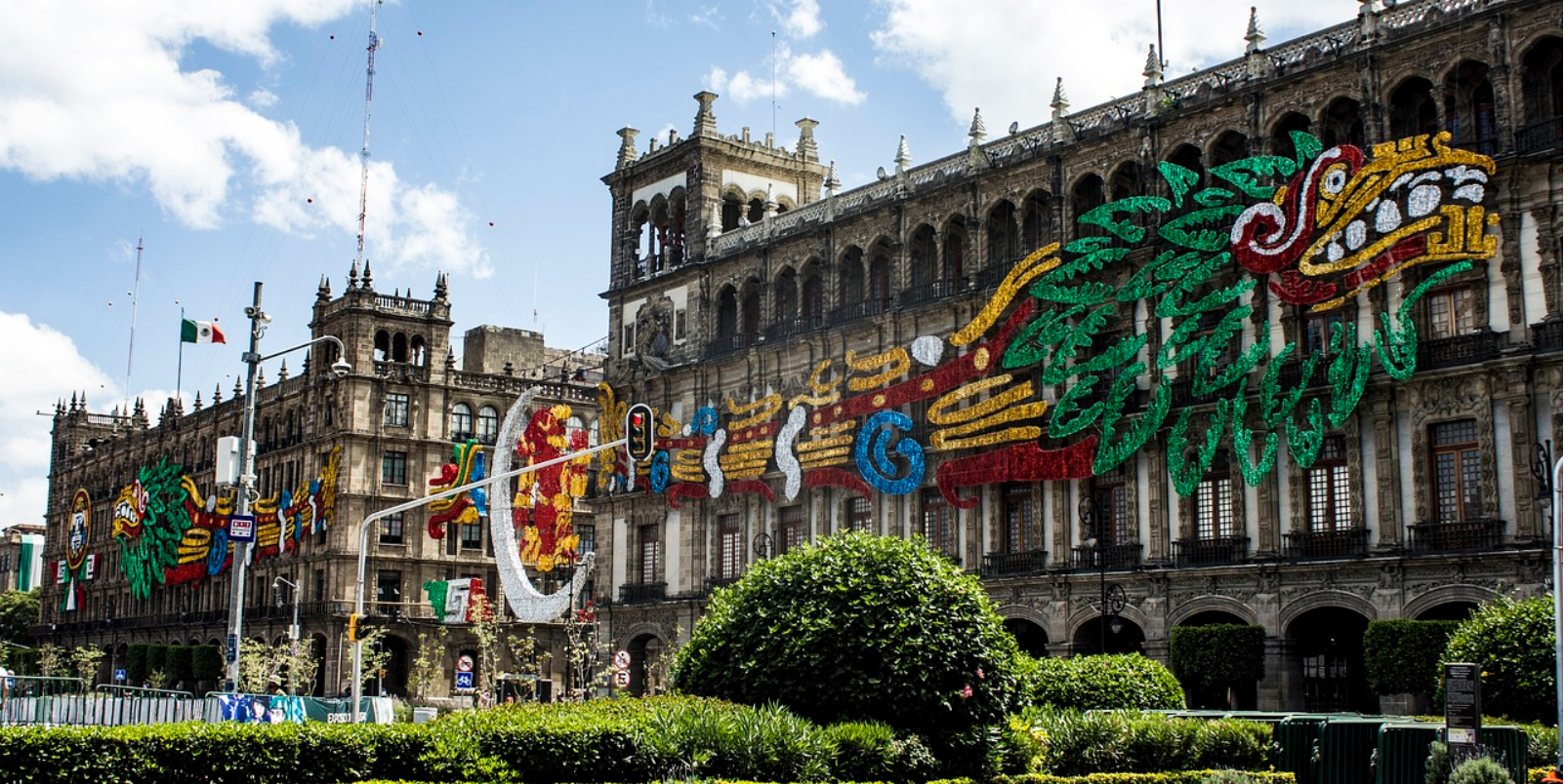 Zocalo, Quetzalcoatl, Mexico