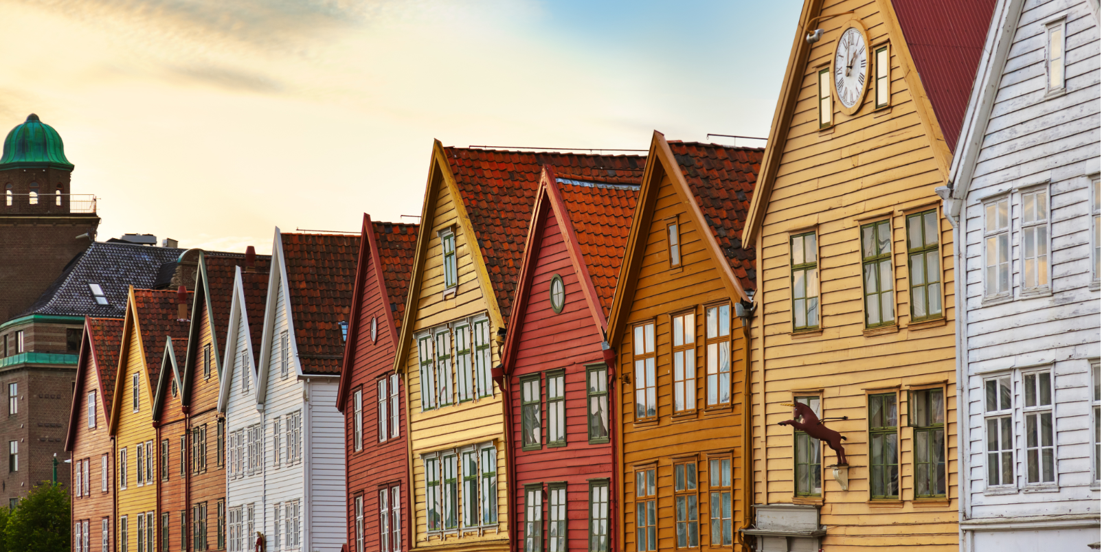 Bryggen Street Bergen