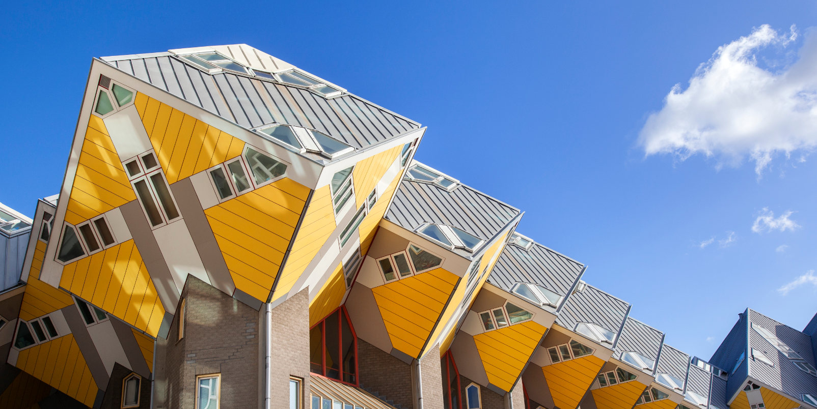Maisons cubiques à Rotterdam
