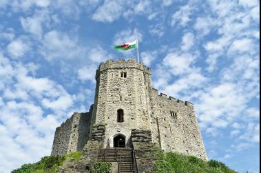 Cardiff, capital of Wales - 