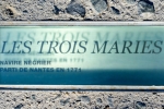 Plaque d'un navire au Mémorial de l'abolition de l'esclavage