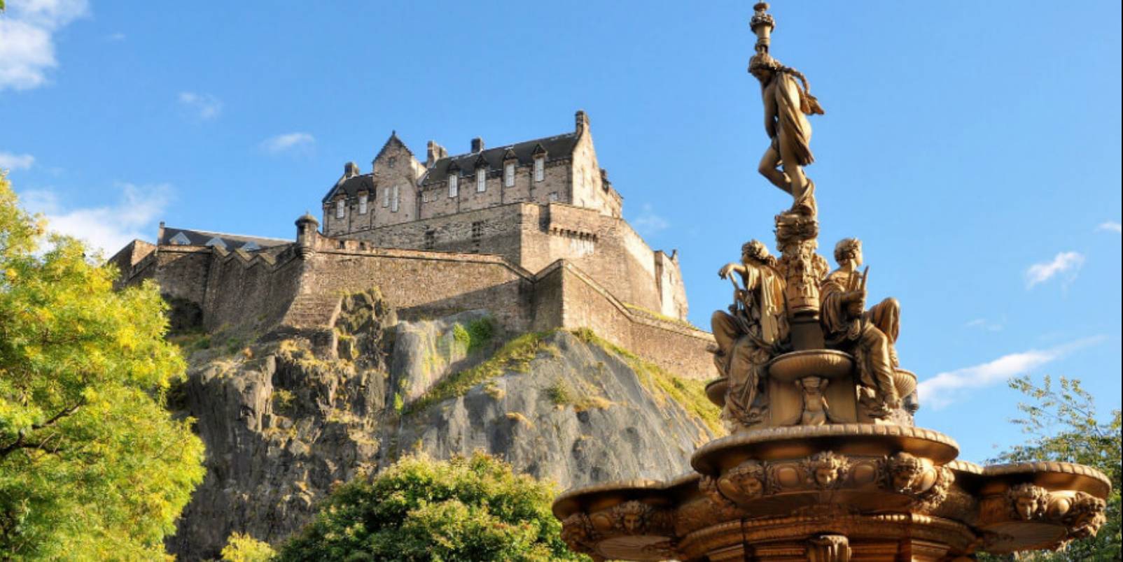 Château d'Edimbourg, Ecosse